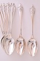 Georg Jensen 
Silberbesteck 
aus drei Türme 
Silber 830 
Silber 
"Akeleje"  
Dessertlöffel # 
021, ...