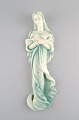 Goldscheider, 
Austria. Art 
deco wall 
figure in 
glazed 
ceramics. 
Madonna. 
Beautiful glaze 
in ...