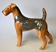 Royal 
Copenhagen 
Hundefigur, 
Airedele 
Terrier, 3139, 
Kopenhagen, 
Dänemark. 
Gestempelt. L.: 
15,5 ...