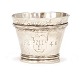 Small silver cup. Owners mark "MID". Dated 1648. H: 35mm. D: 45mm. W: 25,4gr