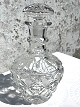 Kristallkaraffe, kristallgeschliffenes Glas 21 cm hoch, 13 cm breit * Perfekter Zustand *
