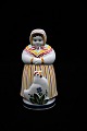 Easter wife in earthenware from Aluminia with a hen and ...