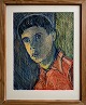 FL. Strange Oil Chalk Painting 1952