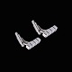 Georg Jensen. 
Sterling Silver 
Cufflinks #64 - 
Henry Pilstrup.
Designed by 
Henry Pilstrup 
1890 - ...