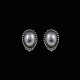 Georg Jensen. 
Sterling Silver 
Ear Clips #59.
Designed by 
Georg Jensen 
1866 - 1935 . 
Crafted by ...