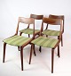 Four dining chairs, Model Boomerang, Alfred Christensen, ...
