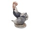 Large and rare 
Royal 
Copenhagen 
Figurine, Cock 
and Hen.
The factory 
mark tells, 
that this was 
...