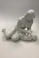 Royal 
Copenhagen 
Large Figurine 
by Johannes 
Hansen Girl 
with Child No 
3678
Measures 40cm 
long ...