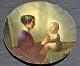 Fritz, Andreas (1828 - 1906) Dänemark: Porträt seiner Frau Sara Jensine Linaa Bech mit seinem ...
