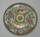 Kanton famille 
rose Platte, 
"Canton Rose", 
China, 1900er 
Jahre. 
Polychrome 
Dekoration mit 
...