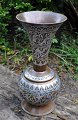 Ägyptische 
Kupfervase mit 
Zinndekor, 
19./20. mit 
unzähligen 
Dekorationen 
aus dem alten 
Ägypten. ...