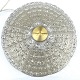 Orrefors, 
Deckenlampe aus 
Messing und 
Glas, 40 cm 
Durchmesser, 10 
cm hoch, Design 
Carl Fagerlund 
...