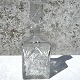 Kristallkaraffe, mit Schnitten, 25,5 cm hoch, 9,5 cm breit *Guter Zustand*