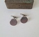 Georg Jensen 
cufflinks in 
sterling silver 

Stamped: GJ - 
Sterling - 
Denmark - No 54
Diameter ...