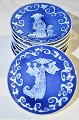 Royal 
Copenhagen 
porcelain 
plate. The 
Mother's Day 
Plate, from 
year  1972. 1. 
Quality, fine 
...