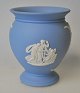 Wedgewood blaue 
Jaspis-Bisquit-
Porzellanvase, 
England des 20. 
Jahrhunderts. 
Mit klassischen 
...