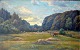 Jensen, Carl 
Christian Oluf 
(1871 - 1934) 
Dänemark: Kühe 
auf einer 
Wiese. Öl auf 
Leinwand. ...