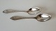 Pair of empire 
spoons in 
silver by 
Mathias 
Mortensen Bøegh 
- Århus - born 
1743
Stamp MB
Length ...