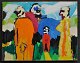 Gislason, Jon 
(1955 -) 
Dänemark: Jesus 
Christensen und 
Familie. Acryl 
an Bord. 
Unterzeichnet. 
61 ...