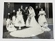 Original-Schwarz-Weiß-Fotografie, Silbergelatine, der Hochzeit von Prinzessin Diana und ...