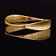 Hans Hansen, Denmark, 14kt gold bangle. #209. Size inside: 5,9x6,5cm. W: 26,5gr