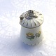 Bing & 
Grondahl, 
Erantis, 
Mustard jar 
#52C, 7.5cm 
high, 5cm in 
diameter, 2nd 
grade *Nice 
condition*