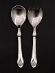 Salad set 
Rococo 20.5 cm. 
 silver and 
steel item no. 
516803