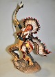 Handbemalte 
Porzellanfigur, 
Franklin Mint 
Indianer, 
Cheyenne Cheif, 
USA des 20. 
Jahrhunderts. 
...