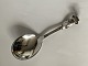 Serving spoon 
in Silver
Stamped 3 
towers
Produced in 
1947
Length 19.5 cm
Polished and 
in ...