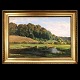 C. F. Aagaard, 1833-95, Öl auf leinenDänische LandschaftSigniert und datiert ...