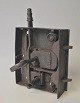 Barockes 
Türschloss, 
17./18. 
Jahrhundert. 
Dänemark. 
Schmiedeeisen. 
Mit Schlüssel. 
18 x 15 x 5 ...