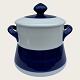 Rørstrand, Blue 
Koka, Pot with 
lid #6, 21cm 
high, 19cm in 
diameter, 
Design Hertha 
Bengtson ...
