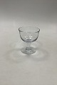 "White Bells" 
Dessert Glass 
Holmegaard. 
11,5cm H. 
Design Ole 
Winther 1974.