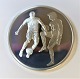 Griechenland. 
Silber 10 Euro 
Olympics 2004. 
Fußball