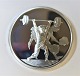 Griechenland. 
Silber 10 Euro 
Olympics 2004. 
Gewichtheber