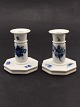 Royal 
Copenhagen Blue 
Flower 
candlesticks 11 
cm. 1st sorting 
subject no. 
522028