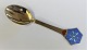 Michelsen. 
Weihnachtslöffel.
 1976. Sterling 
(925). Design 
Gudmund Olsen