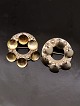 A pair of 
silver brooches 
D 3 cm. one 
stamped Norway 
subject no. 
523949