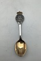 P Hertz Commemorative Spoon Gilt Sterling Silver 1992