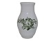 Royal 
Copenhagen 
Green Flower 
Curved, vase.
Decoration 
number 
110/1803.
Factory third 
due ...