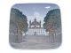 Royal 
Copenhagen 
square dish - 
Fredensborg 
Castle.
The factory 
mark tells, 
that this was 
...