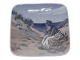 Royal 
Copenhagen 
square dish - 
Fanø.
The factory 
mark tells, 
that this was 
produced in ...