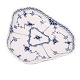 Royal 
Copenhagen blue 
fluted half 
lace plate #515
Size: 
20,5x23cm