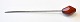 Antique hatpin 
amber, 19th 
century 
Denmark. 
Grinded. L: 
13.5 cm.