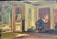 Ernesti, R. 
(19./20. 
Jahrhundert) 
Deutschland: 
Interieur mit 
schreibendem 
Mann bei 
Chatol. ...