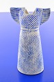 Lisa Larson 
Keramikfiguren, 
blauweisses 
Kleid Vase, 
Höhe 18cm 
Signiert Lisa 
L K-studion, 
...