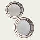 Stogo, 
Stoneware, 
Mørkøv, Dinner 
Plate, 24cm in 
Diameter, 2nd 
Sorting, 12 
With Stamp, 7 
Without ...