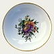 Royal Copenhagen, Amateurbemalt, Blumenmotiv, Schale, 21 cm Durchmesser, 6 cm hoch, 2. Klasse ...