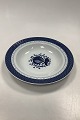 Royal 
Copenhagen Blå 
Tranquebar Deep 
Plate No 947. 
Måler 22,5 cm 
(8 55/64")