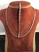 Selbst gefasst 
in 925, Kette 
45 cm, Armband 
17 cm